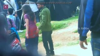 Watch How Kajal Agarwal Shows In Shooting - - Telugu Hot Videos 2016 - - YouTube.MP4