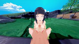 Fucking Hinata at the Hot Waters - VR Hentai