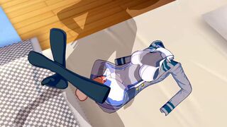 My Hero Academia - Invisible Girl Toru Hagakure 3D Hentai