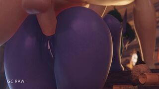 Night Elf took a big dick in anal. GCRaw. World of Warcraft