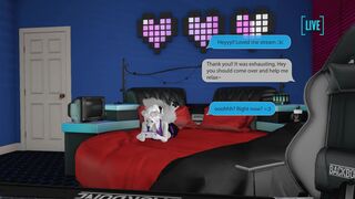 Sex Caught on Livestream // Forgot to turn off webcam - Second Life Yiff