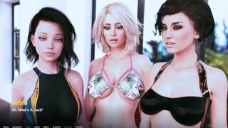 A.O.A Academy: Me And Three Sexy Girls In Bikini-S2E8