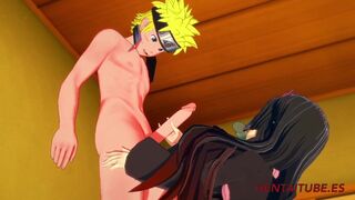 Demon Slayer Naruto - Naruto Big Dick Having Sex with Nezuko and cum in her sexy pussy 1/2