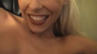Nikky Blond with Big Tits Fucking Hard by a Guy and Cum inside