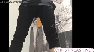 christineash.net | Changing Room Clip