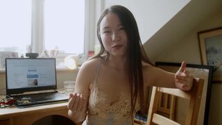 Camgirl Behind Cam - Why did I quit my job for camming? - YimingCuriosity's sexy documentary