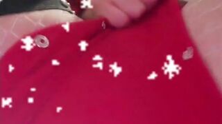 MERRY Christmas Xmas Sexy Santa's Helper POV Face Stomp Trample w/ Red Heels & Femdom Facesittng