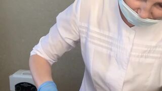 Dude spontaneously cum right on the procedure from the beautiful Russian master SugarNadya