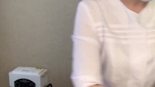 Dude spontaneously cum right on the procedure from the beautiful Russian master SugarNadya