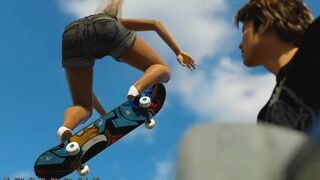 Welcome To Free Will: Hot Skateboard Latina Girl-Ep35