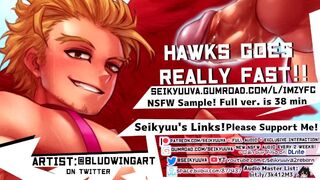 My Hero Academia HAWKS GOES REALLY FAST!!! - Female Pronouns art:bludwingart