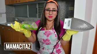Operacion Limpieza - Hardcore POV Sex With Big Ass Latina Maid Francis Restrepo