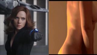 SekushiLover - Black Widow vs Nude Scarlett