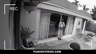 Sneaky Teen Fucked and Abused by Neighbor