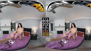 VIRTUAL PORN - Watch Your Curvy Latin Girlfriend Sophia Leone Try On Underwear That You Bought Her