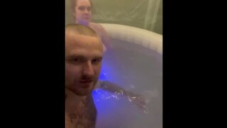 Only fans for the full hot tub scene