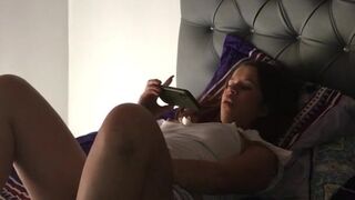 I ask my boyfriend to record me while I touch myself