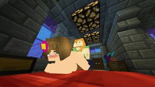 porn in minecraft Jenny | gaming porn