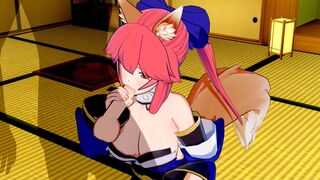 Fate/Grand Order - Tamamo no Mae 3D Hentai