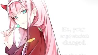 Getting closer with Zero Two - Darling in The Franxx Hentai JOI [Commission]