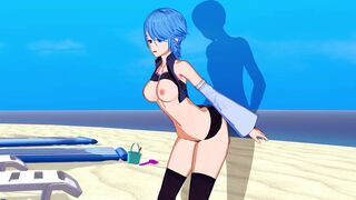 Kingdom Hearts - Aqua 3D Hentai