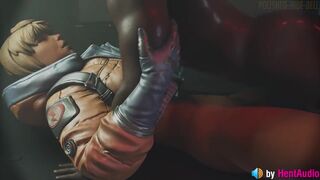 Wattson gets her Pussy Creampied (with ASMR sound) Apex Legends 3d animation hentai anime loop