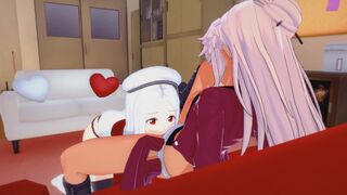 Fate Universe Hentai 3D (Lesbian) - Chloe x Irisviel von Einzbern