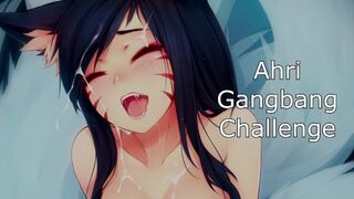Ahri Gangbang Challenge - Hentai JOI (Patreon choice)