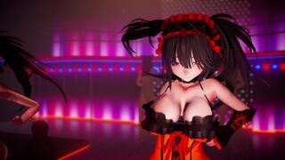【R-18 MMD】Date A Live Kurumi dance + sex