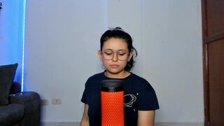 Horny Latina girl begs for huge cock in her mouth in ASMR, CUM IN HER MOUTH!