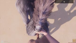 Wild Life / Rasha Furry Wolf Girl POV Fucking HD