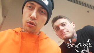 Porn stars on vacation in bowling. Vlog. One day in the life of a pornactor