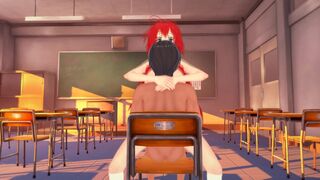 (3D Hentai)(HSDxD) Sex with Rias Gremory