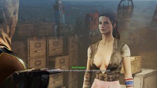 Porn with the detective's secretary on the top floor of the house | Fallout heroes