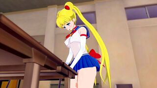 Sailor Moon FIRST TIME (3D Hentai)