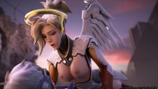 2020 Mercy overwatch compilation with sound