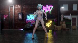 【R-18 MMD】Genshin Impact 原神 Eula 优菈 - kiLLER LADY