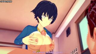 Persona 4 Naoto Shirogane Hentai Uncensored