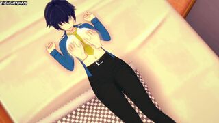 Persona 4 Naoto Shirogane Hentai Uncensored