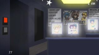 Five Nights At Anime #3 [chica nos enseña sus grandes tetas]