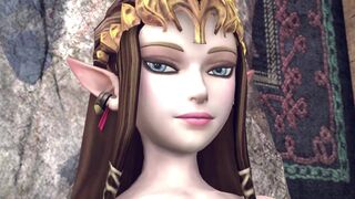 Link is Zelda's Futa Sex Slave