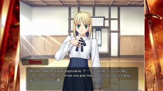 Fate Stay Night Realta Nua Day 4 Part 1 Gameplay (Español)