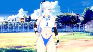 RWBY: SEX WITH SPORTY BABE WEISS (3D Hentai)