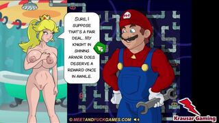 Peach,Rosalina And Daisy Fucked By Mario (The Plumber)