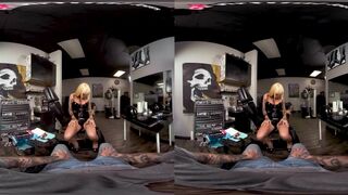 Tattoo Parlor Shemale in VR