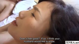 Real wife swapping with first time amateur Japanese couples