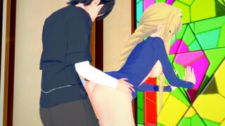 Alice x Kirito (Extended Vers.) - Sword Art Online / SAO - 3D Hentai