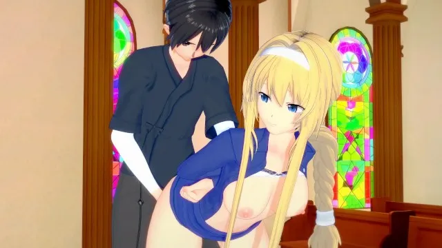 Sword Art Online Porn Nurse - Alice X Kirito (Extended Vers.) - Sword Art Online / SAO - 3D Hentai -  FAPCAT
