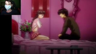 Curious Anime Stepsister Masturbates in front of Brother and loses virginity Uncensored Hentai