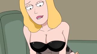 Rick and Morty - A Way Back Home - Sex Scene Only - Part 4 Beth #4 By LoveSkySanX